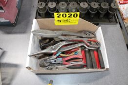 ASSORTED SHEARS & PLIERS