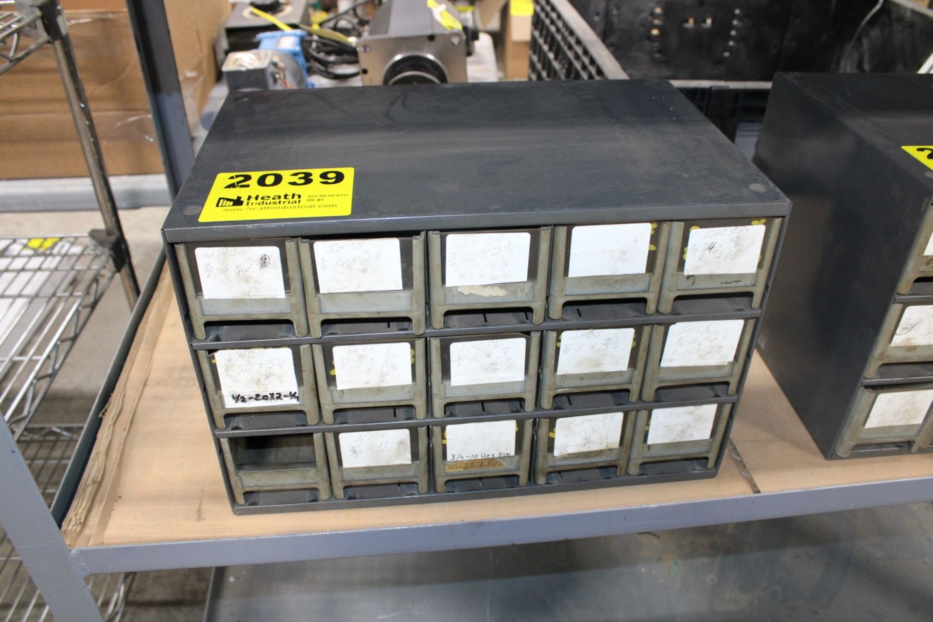 15 DRAWER SMALL PARTS CABINT WITH HARDWARE