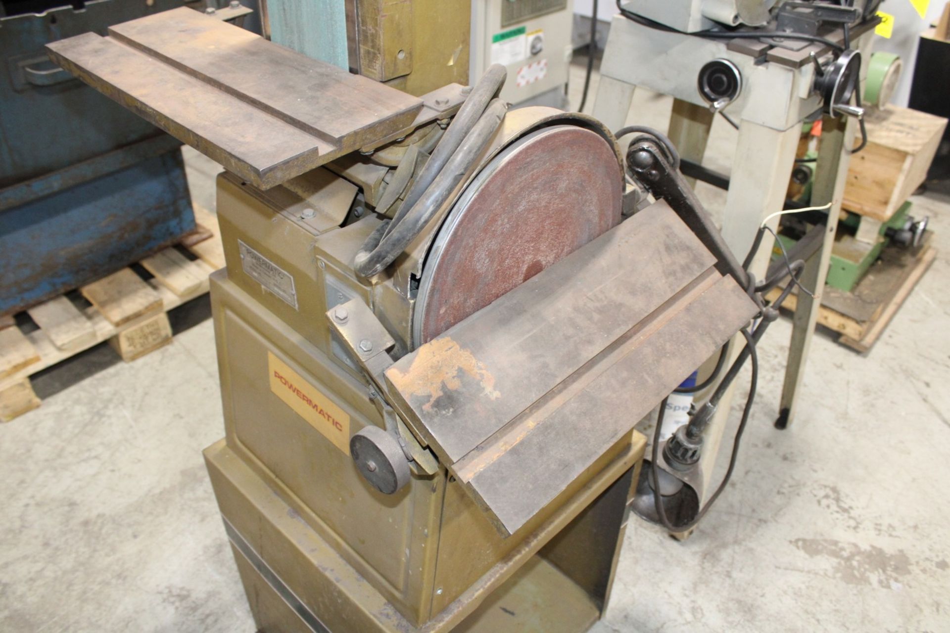 POWERMATIC MODEL 30B COMBINATION 5.5" BELT, 12" DISC SANDER S/N 7224 - Image 3 of 4