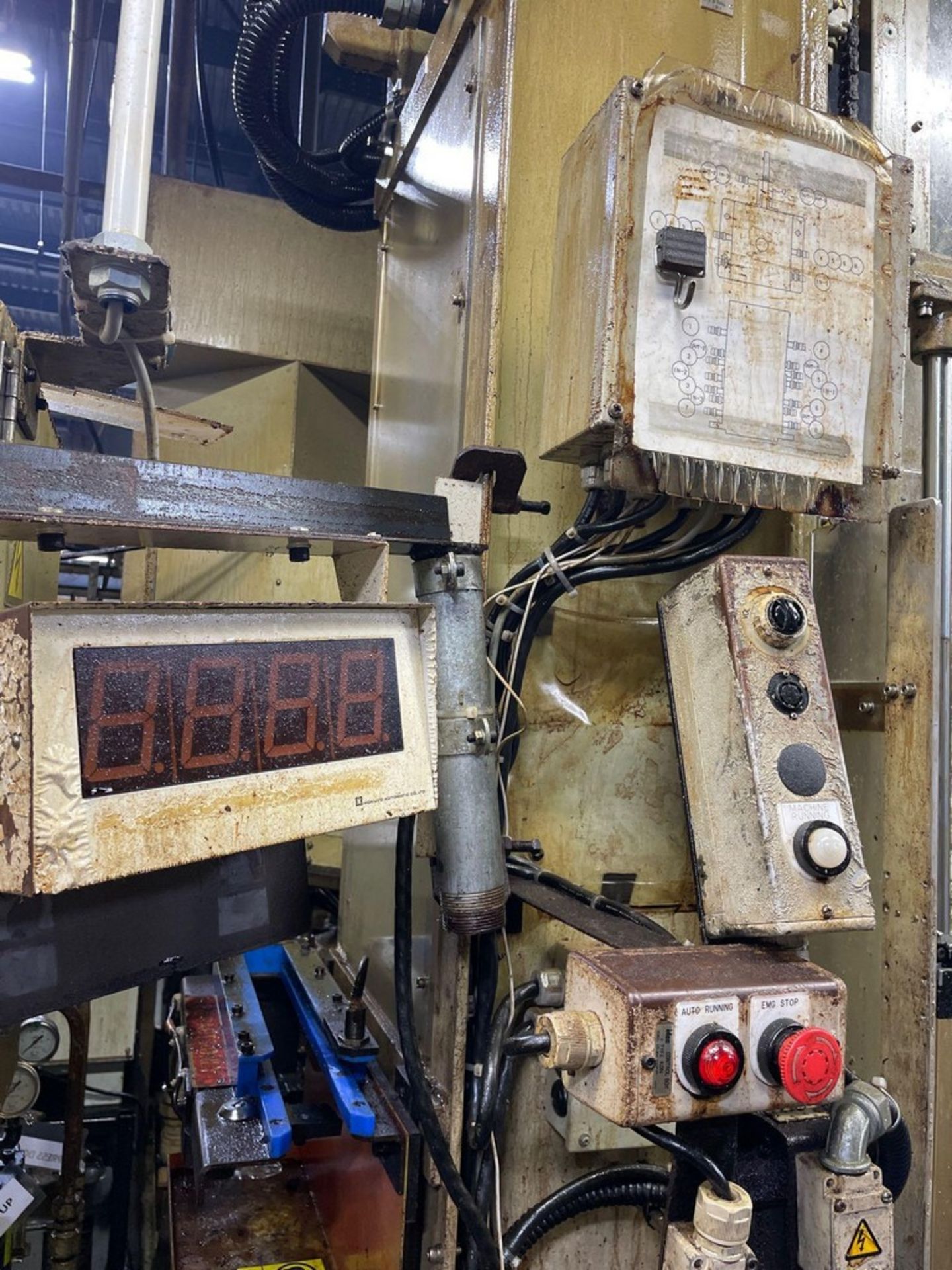 Denki Kogyo TG3-30/200/200 II Heat Treat Machine S/N: 102-95303 (2005) **Parts Machine - - Image 4 of 8