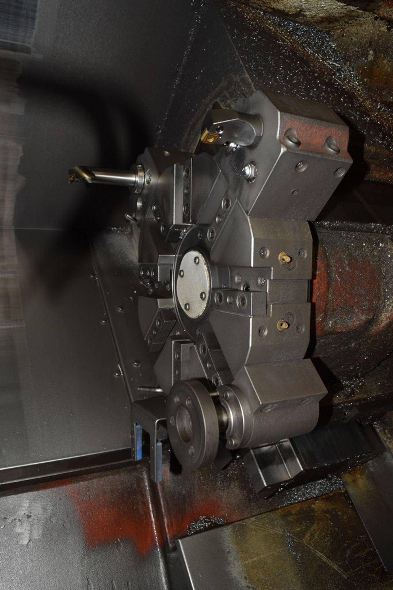 Okuma & Howa HL-20 CNC Lathe S/N: 01412 (2005), 6" x 8" 3-Jaw Chuck, 8-Position Turret, Tailstock, - Image 8 of 17