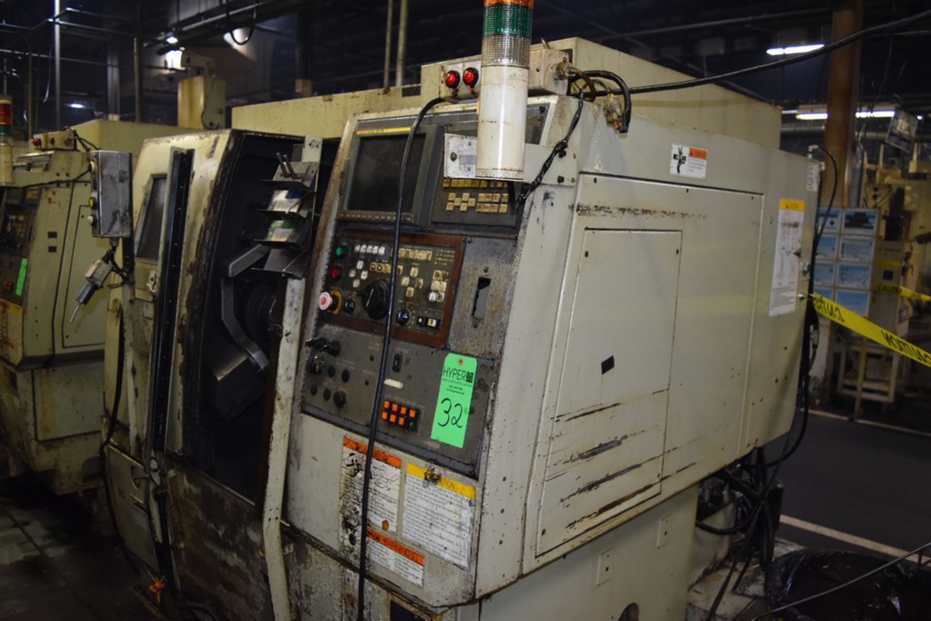 Okuma & Howa HL-20 CNC Lathe S/N: 1411 (2005), 6" x 8" 3-Jaw Chuck, 8-Position Turret, No Tailstock,