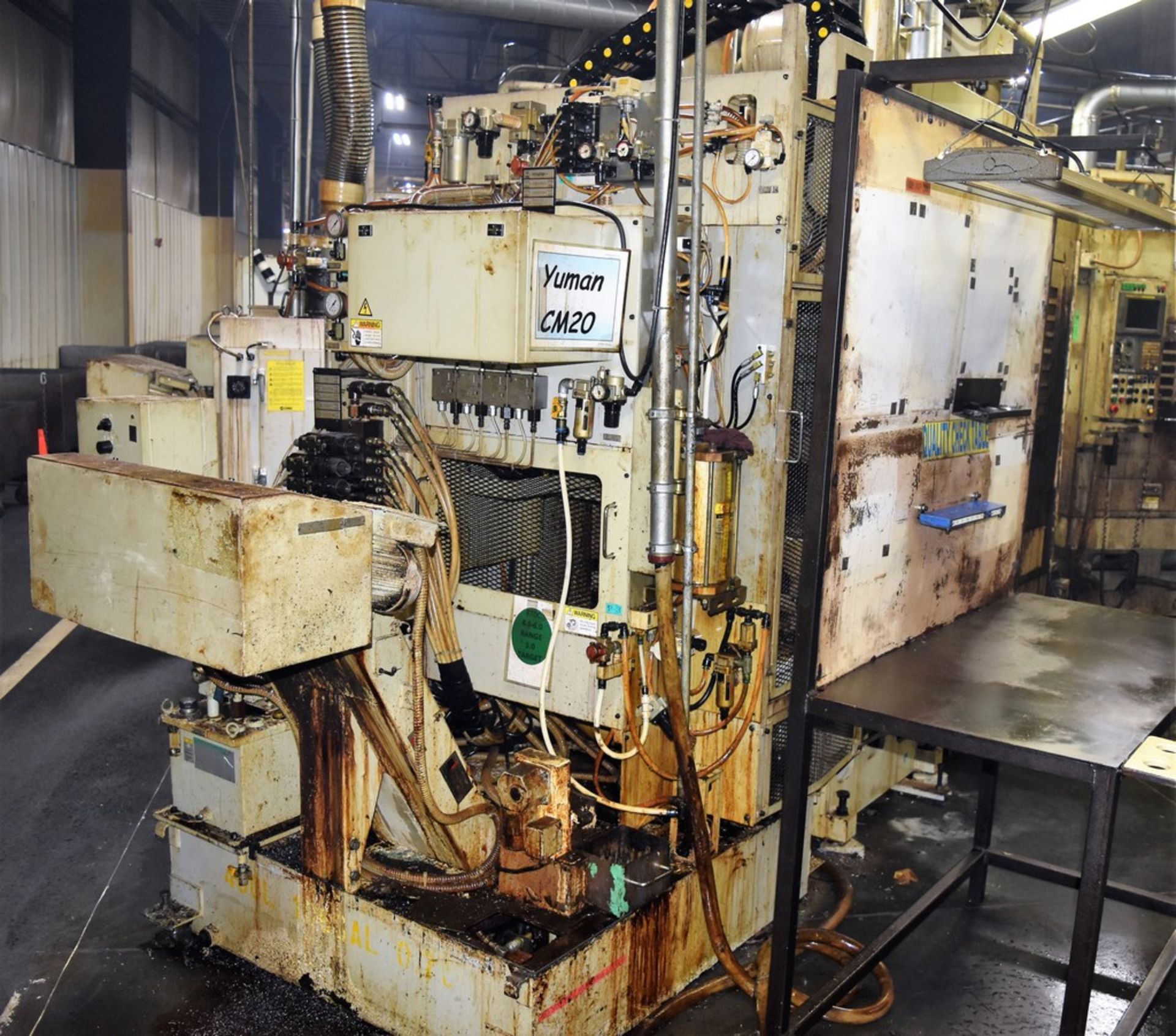 Horkos RS50H-16 3-Axis CNC Horizontal Machining CenterÂ S/N: S08695 (2005)Â 5â€ 3-Jaw Chuck on - Image 9 of 14