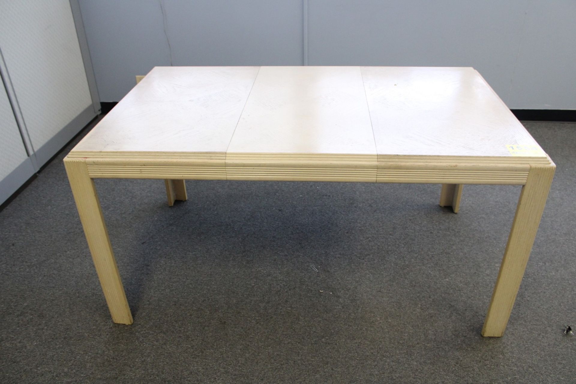 60" X 36" X 30" TABLE, WITH LEAF