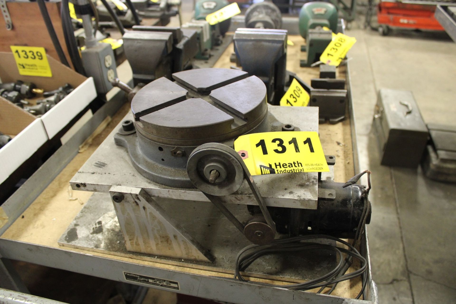 8" ROTARY TABLE WITH MOTORIZED FIXTURE - Image 2 of 2