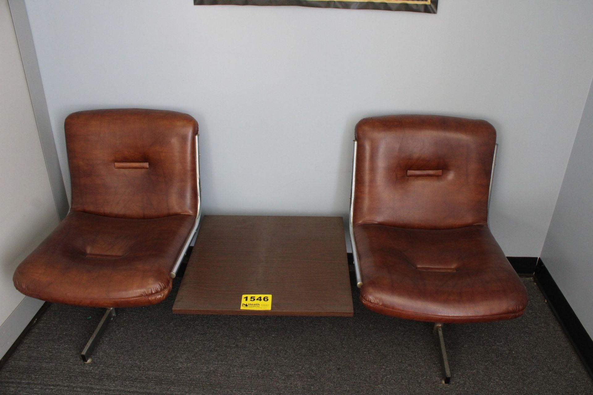 LOBBY CHAIRS WITH COMMON TABLE