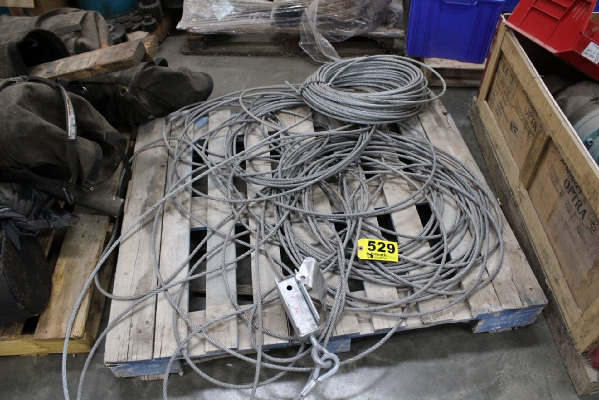 ASSORTED WIRE CABLE ON PALLET
