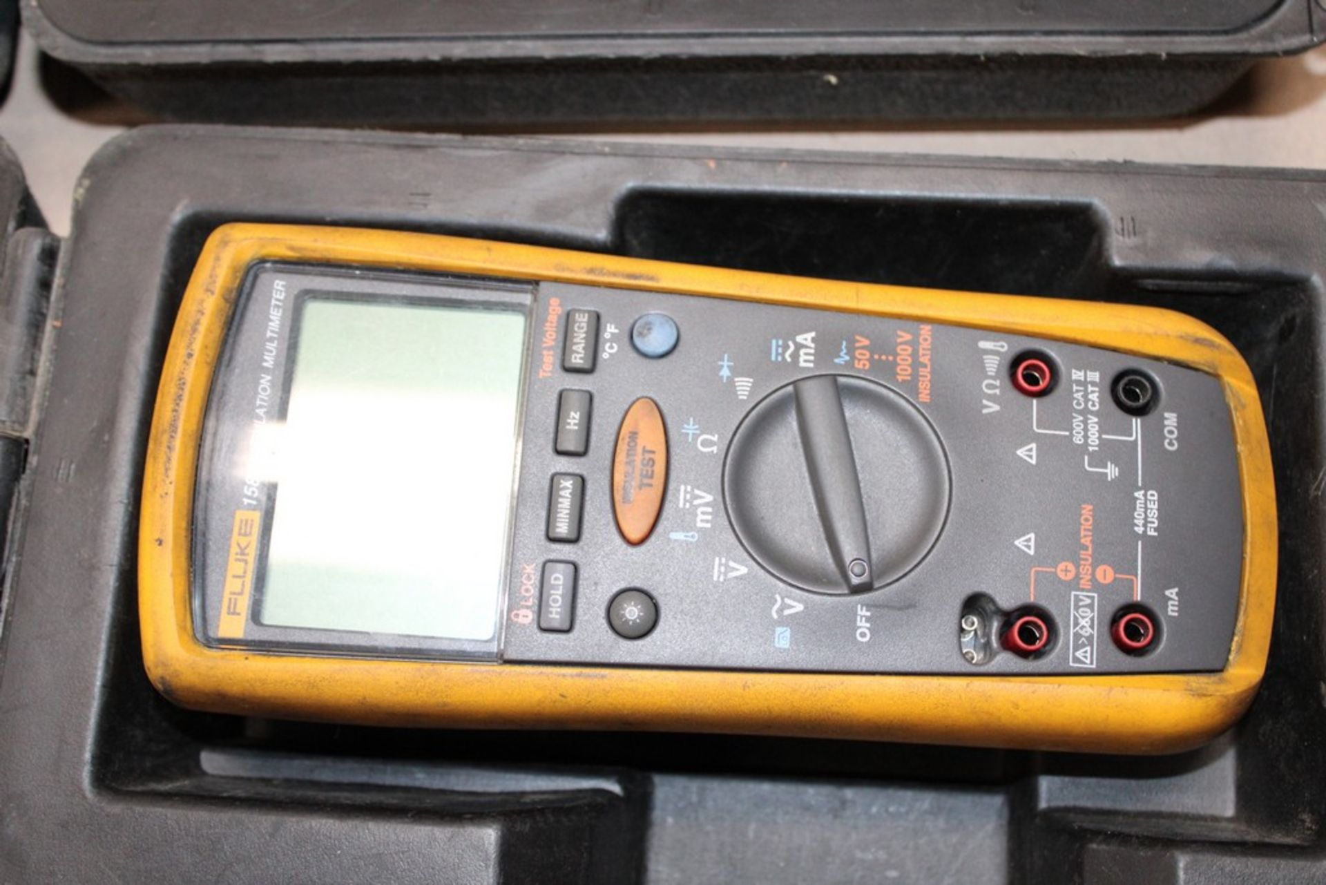 FLUKE MODEL 1587 INSULATION MULTIMETER WITH CASE - Image 2 of 2