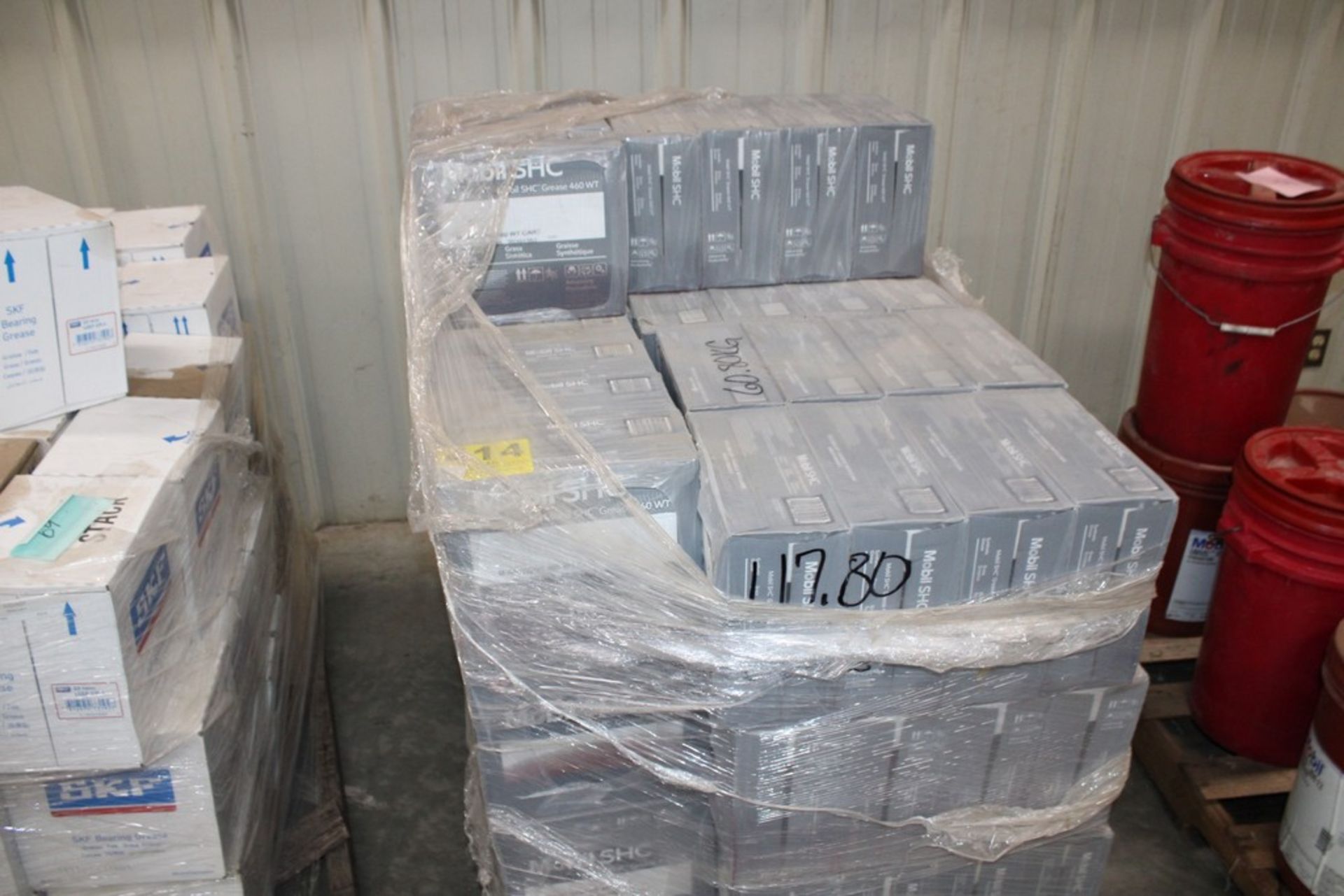 APPROX. (80) CASES OF MOBIL SHC 460WT GREASE
