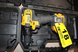 DEWALT MODEL DCD780 CORDLESS DRILL WITH BATTERY, NO CHARGER
