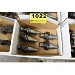 (5) CAT 40 COLLET TYPE TOOL HOLDERS