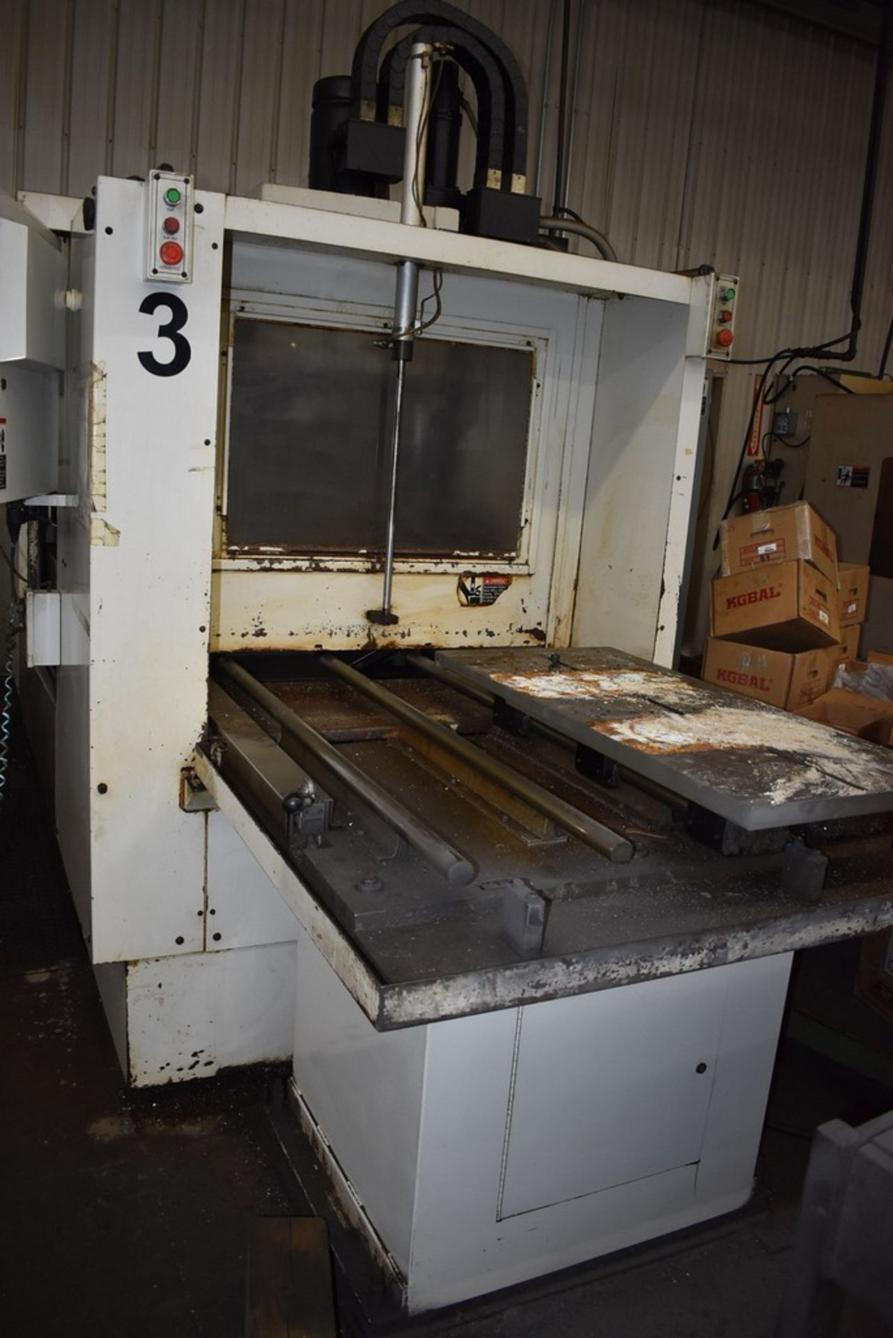 FADAL 3-AXIS MODEL VMC4020 (906-1) CNC VERTICAL MACHINING CENTER, S/N 9605580, 40" X-AXIS TRAVEL, - Image 20 of 22