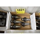 (5) CAT 40 COLLET TYPE TOOL HOLDERS