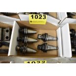 (5) CAT 40 COLLET TYPE TOOL HOLDERS