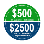 $500.00 Refundable Deposit Required From All US Bidders Without Satisfactory Positive Bidspotter