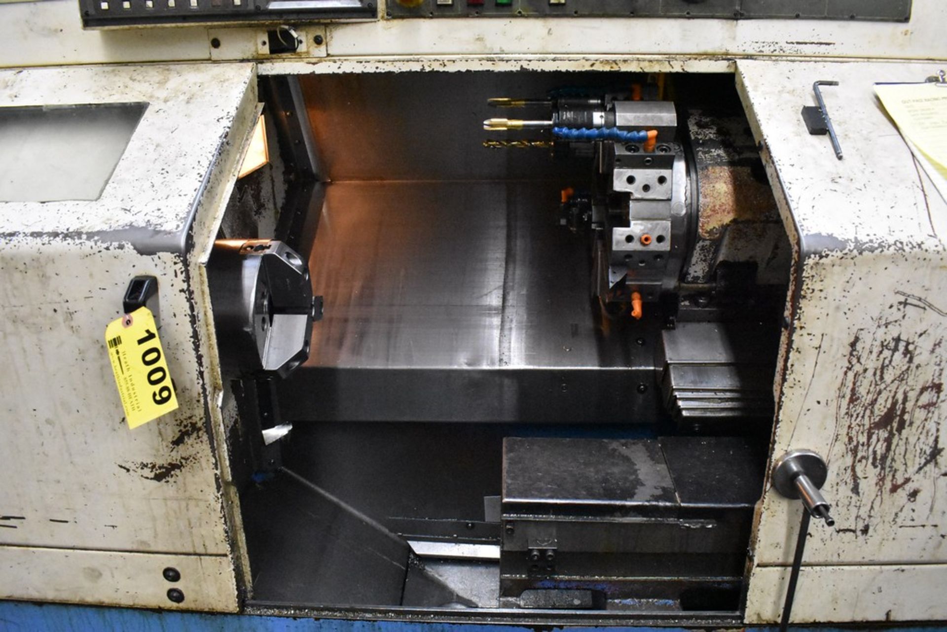 AMERA-SEIKI MODEL TC-2L CNC TURNING CENTER, S/N 78770, WITH CHUCK, TAILSTOCK, FANUC SERIES O-T - Image 8 of 17