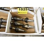 (5) CAT 40 COLLET TYPE TOOL HOLDERS