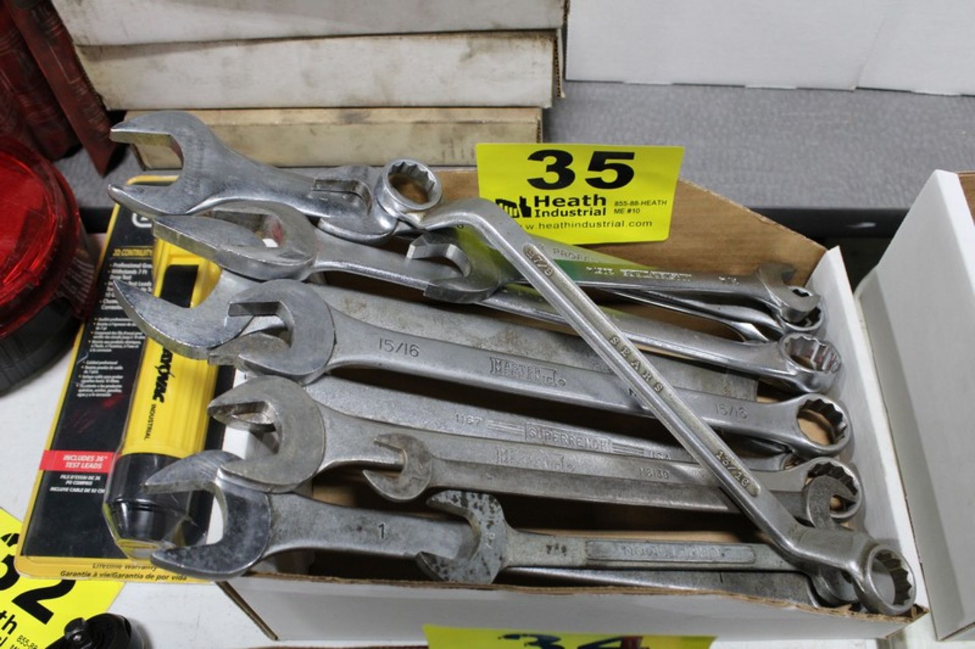 ASSORTED COMBINATION WRENCHES