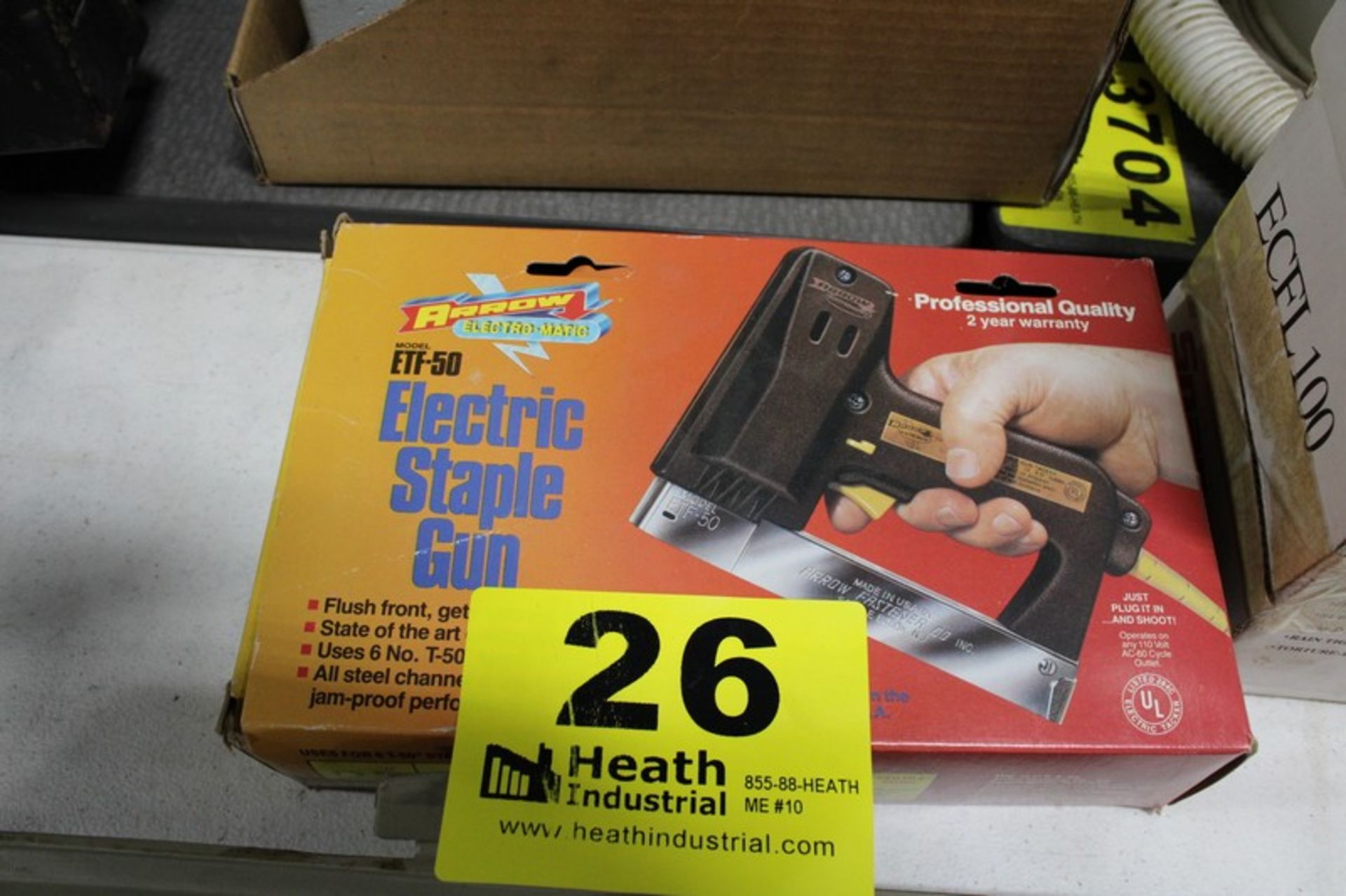 ARROW MODEL ETF-50 ELECTRIC STAPLE GUN IN BOX