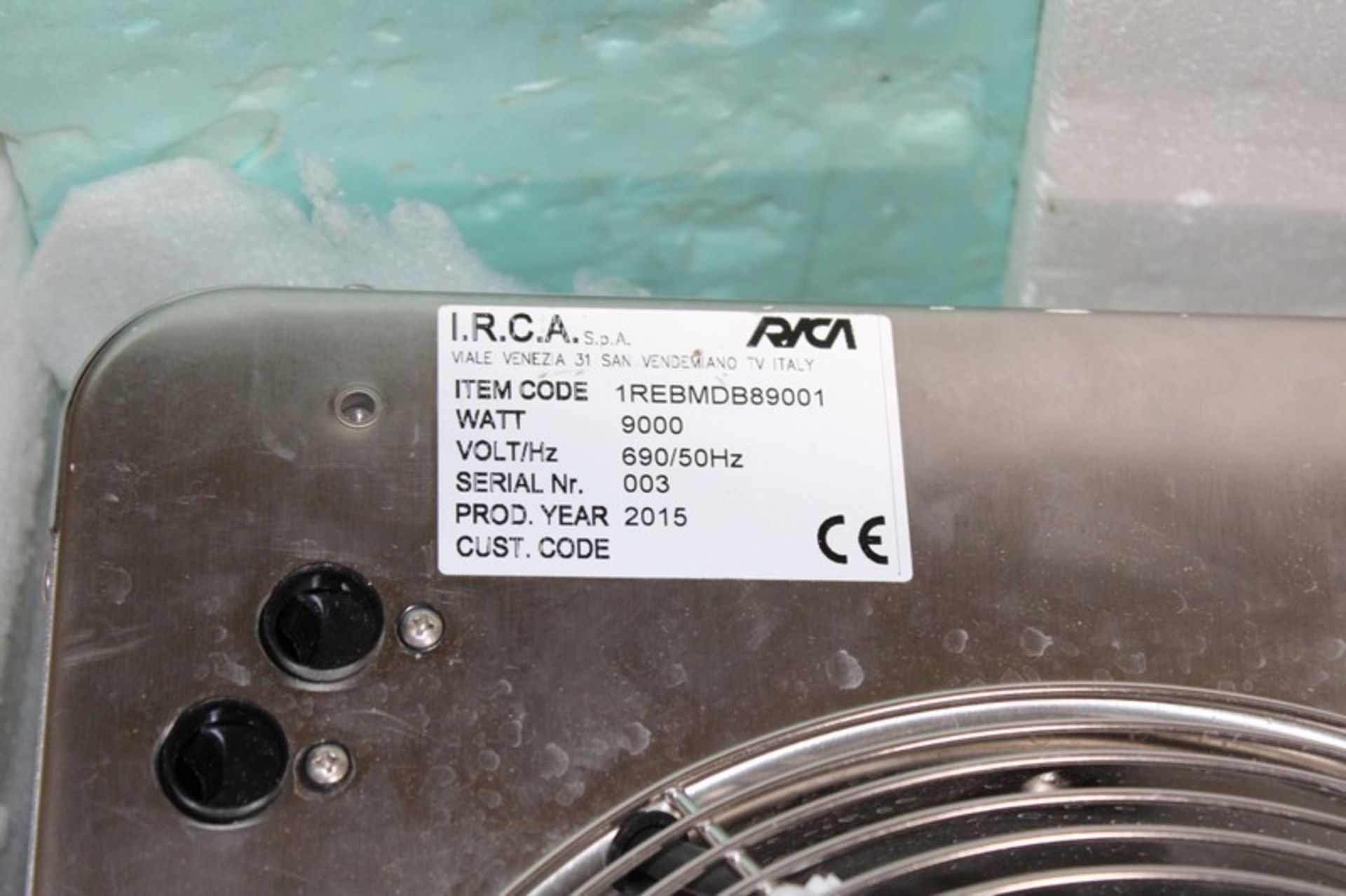 RICA MODEL 1REBMDB89001 FAN - Image 2 of 2