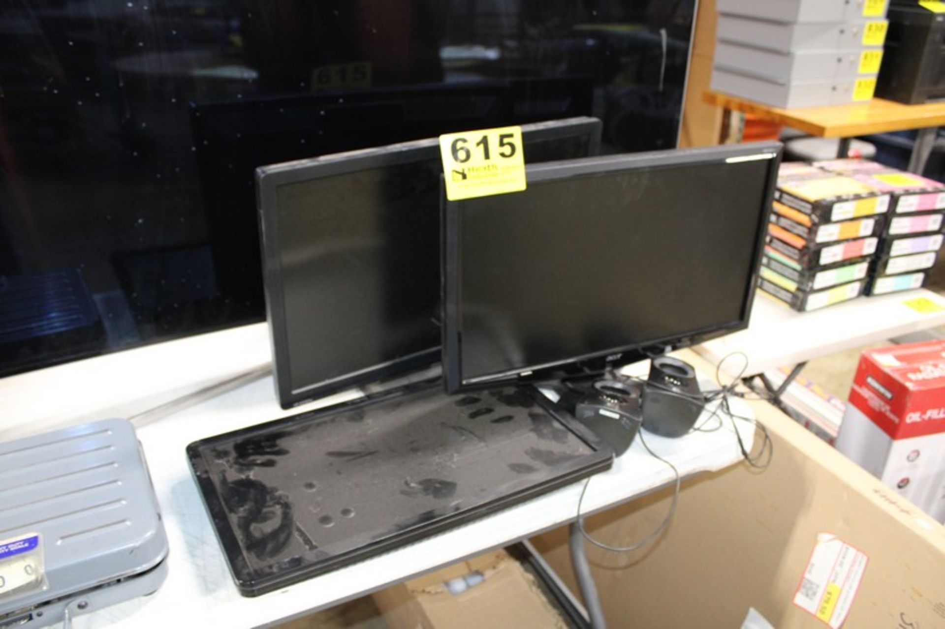 (3) ASSORTED MONITORS