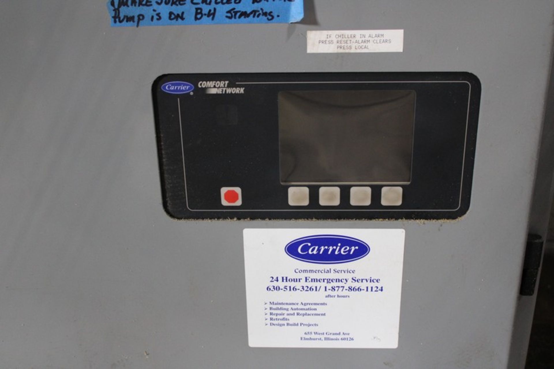 CARRIER SCREW CHILLER CONTRL PANEL - Image 2 of 3
