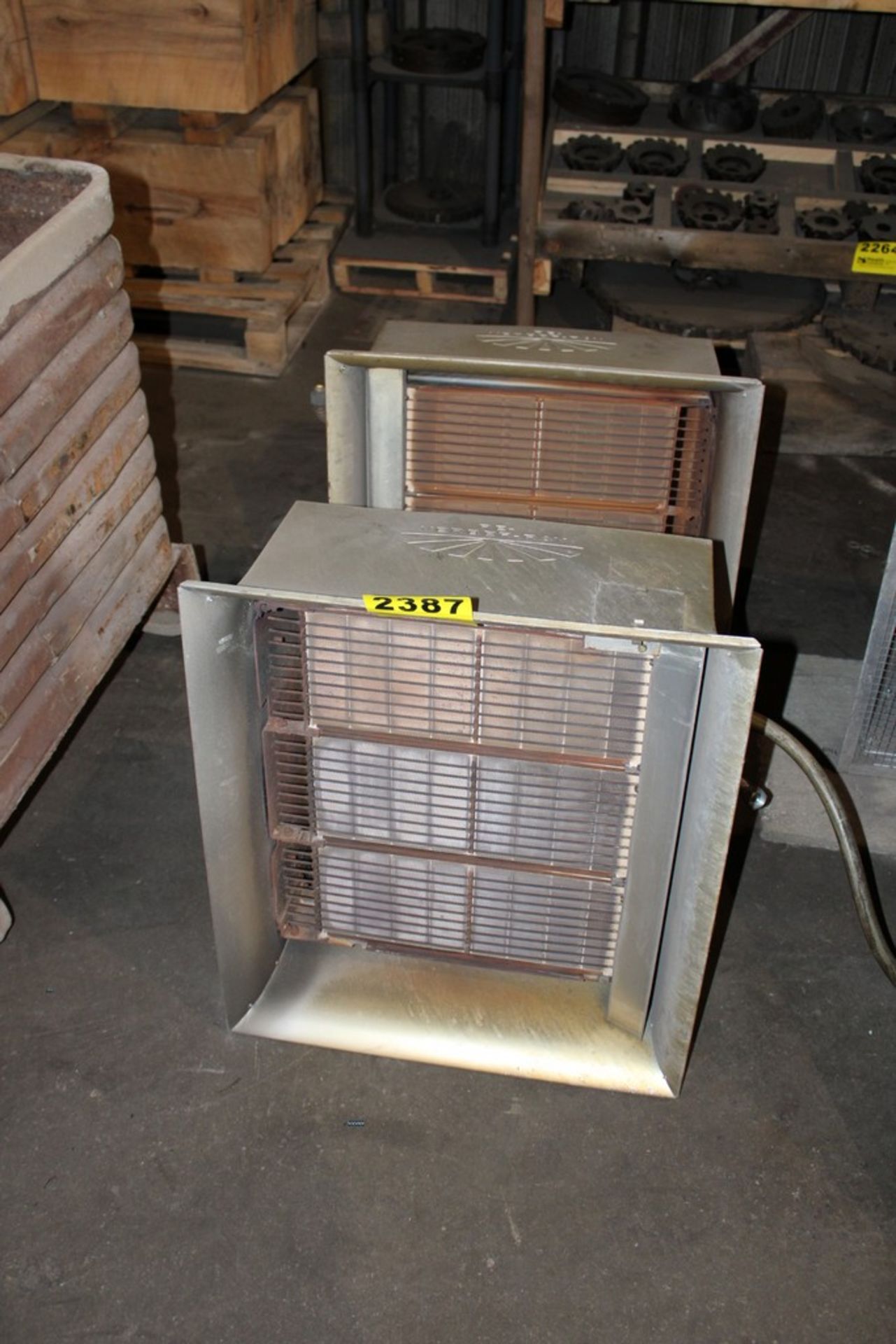 (2) RE-VERBER-RY OVERHEAD NATURAL GAS HEATERS