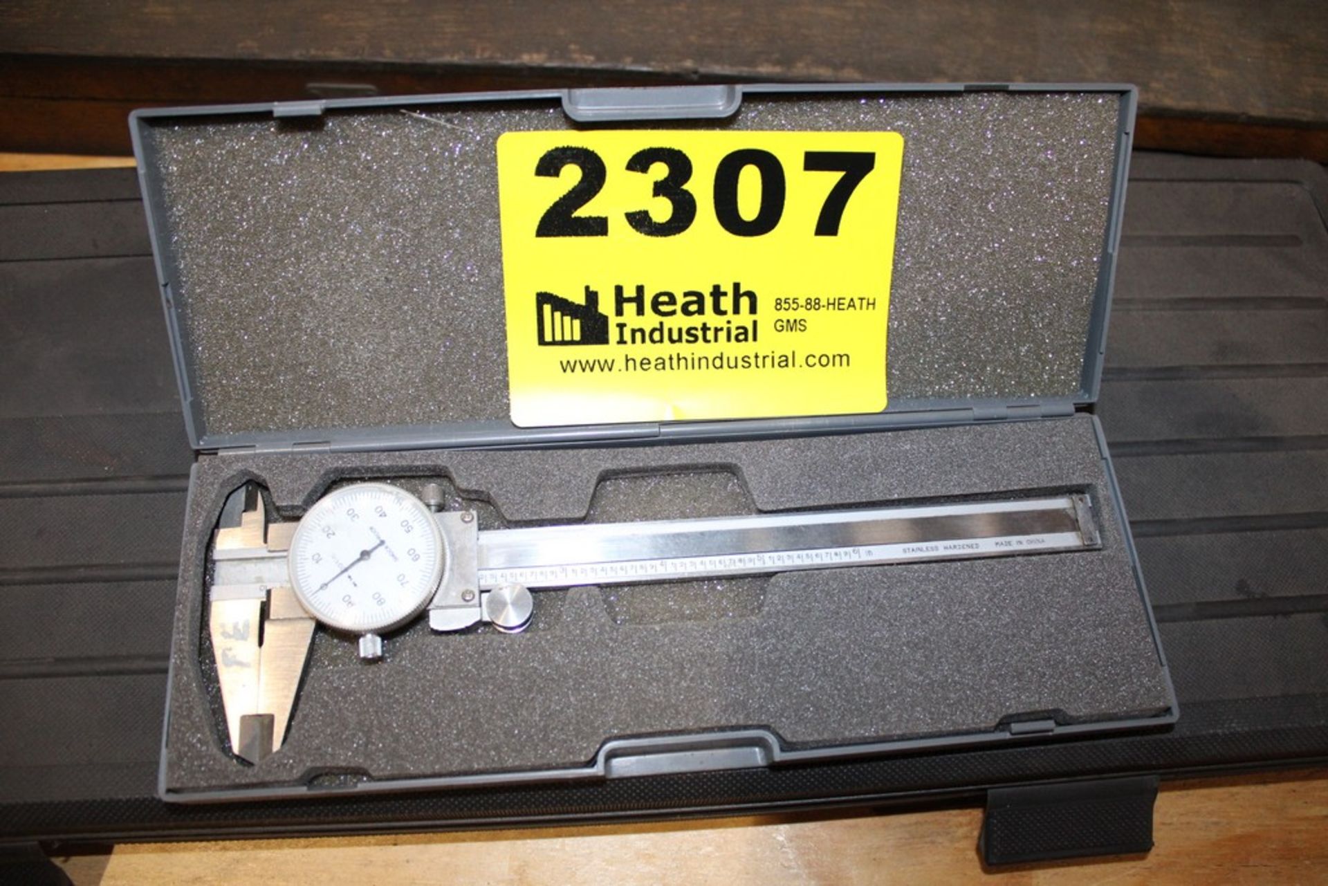 6" DIAL CALIPER WITH CASE