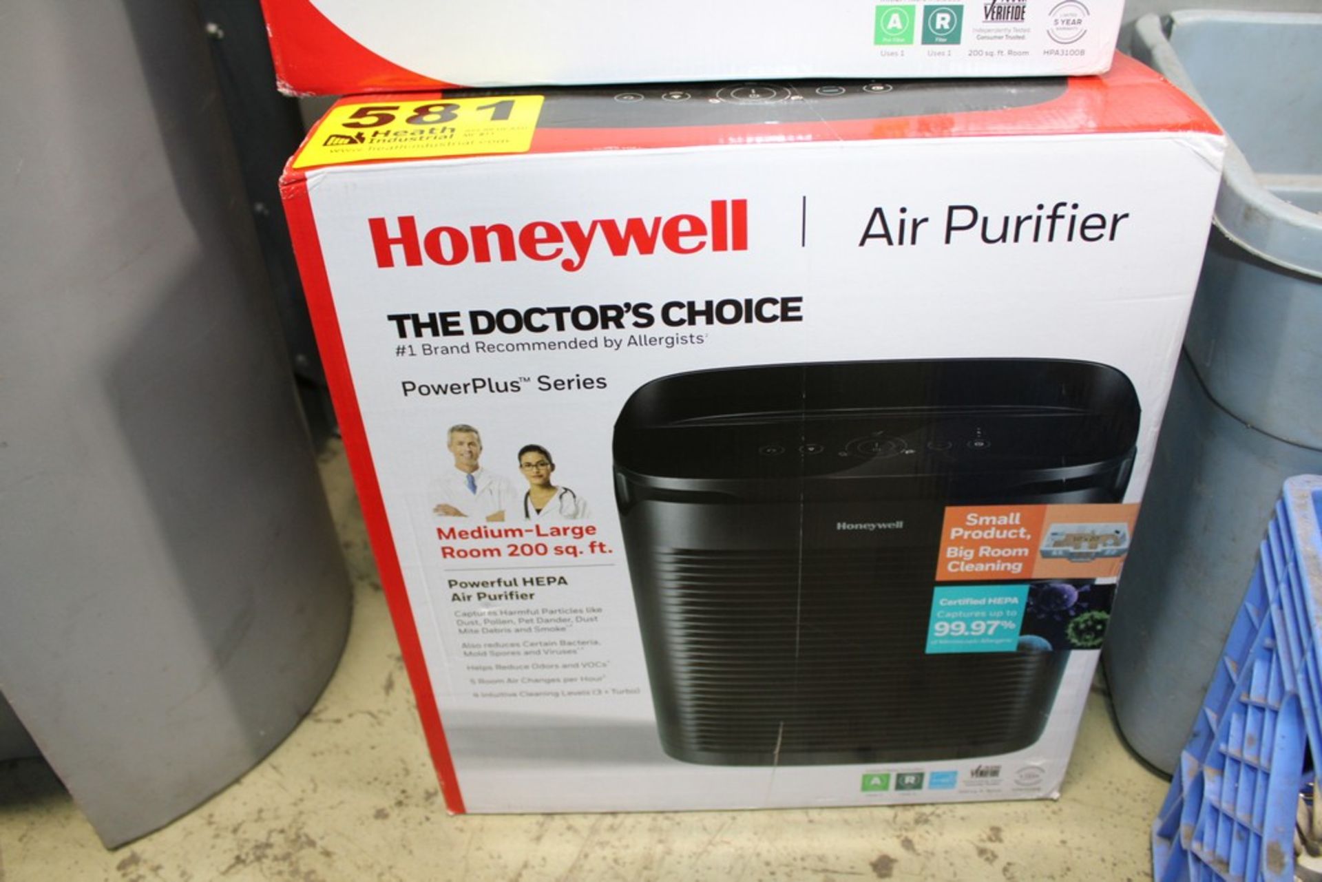 HONEYWELL AIR PURIFIER "DOCTOR'S CHOICE" POWER PLUS SERIES