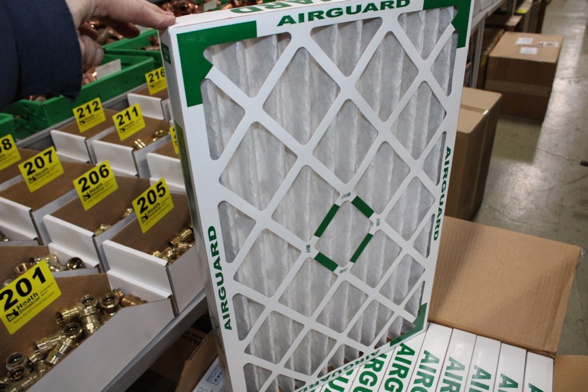 (3) CASES OF CLARCOR 16" X 25" X 2" AIR FILTERS - Image 2 of 2