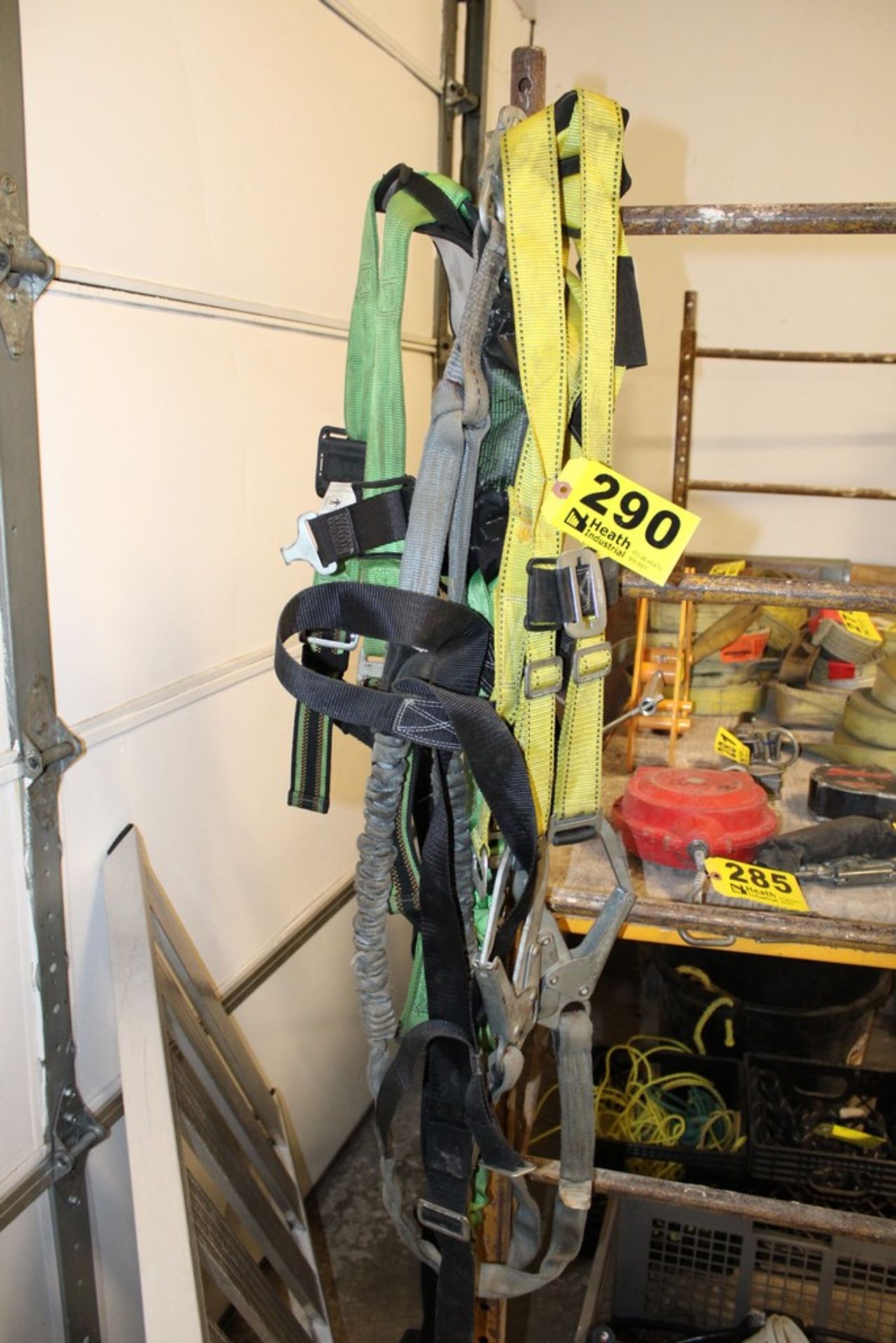 (2) SAFETY HARNESSES