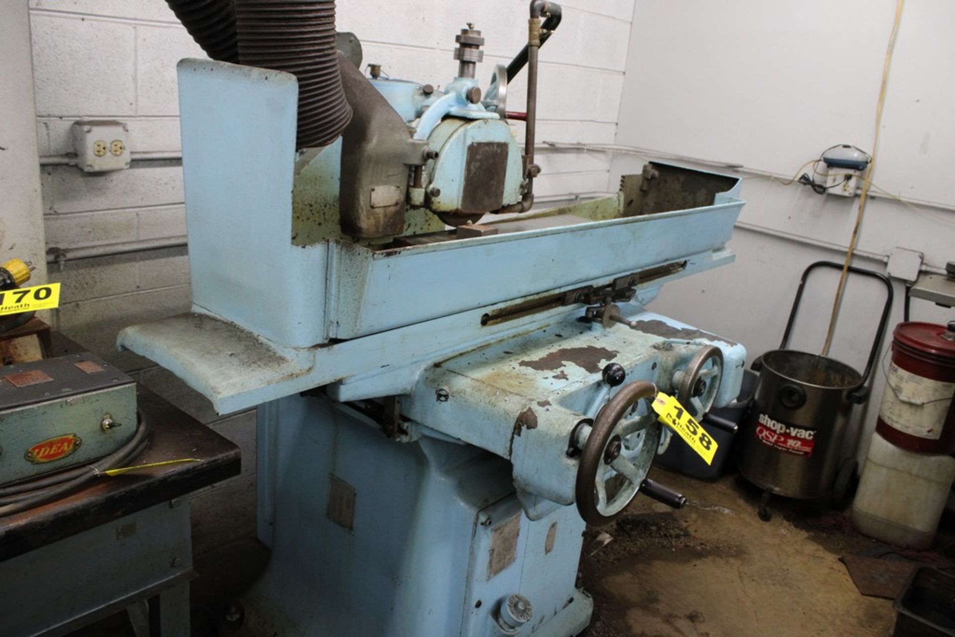 BROWN & SHARPE 8”X24” NO. 5 HYDRAULIC SURFACE GRINDER WITH ELECTRO MAGNETIC CHUCK