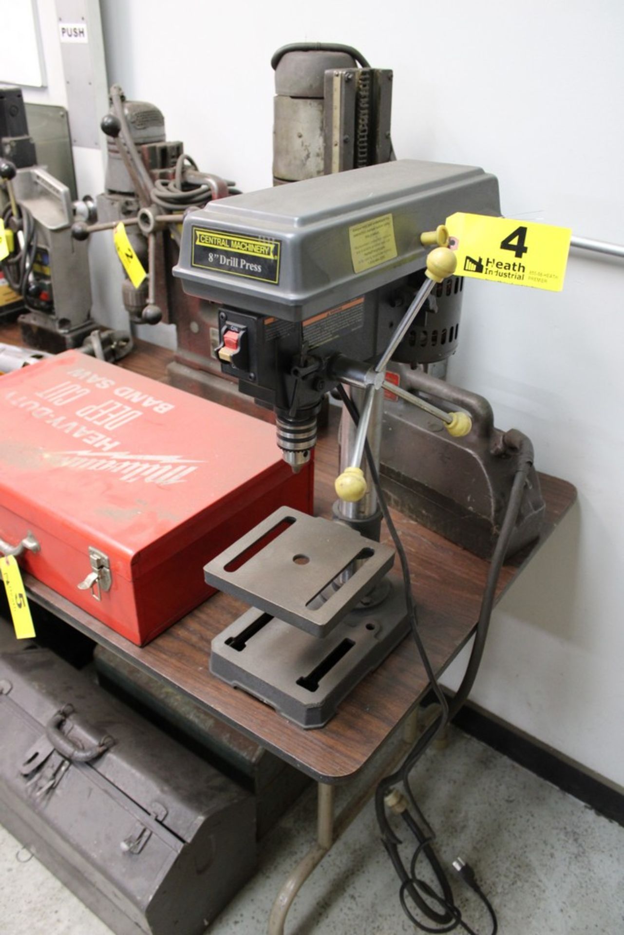 CENTRAL MACHINERY 8" BENCH TOP DRILL PRESS