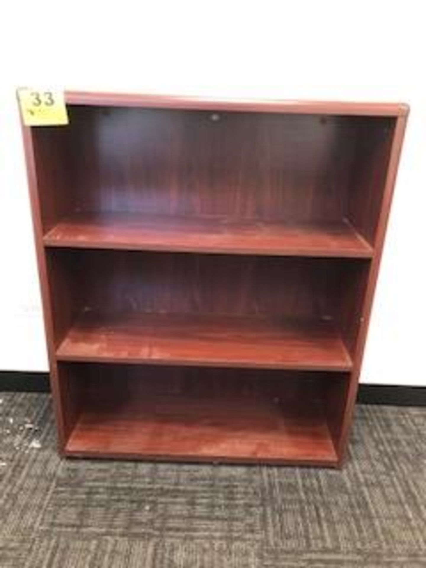 HON 36" X 13" D BOOKCASE W/3 SHELVES (MATCHES DESK)