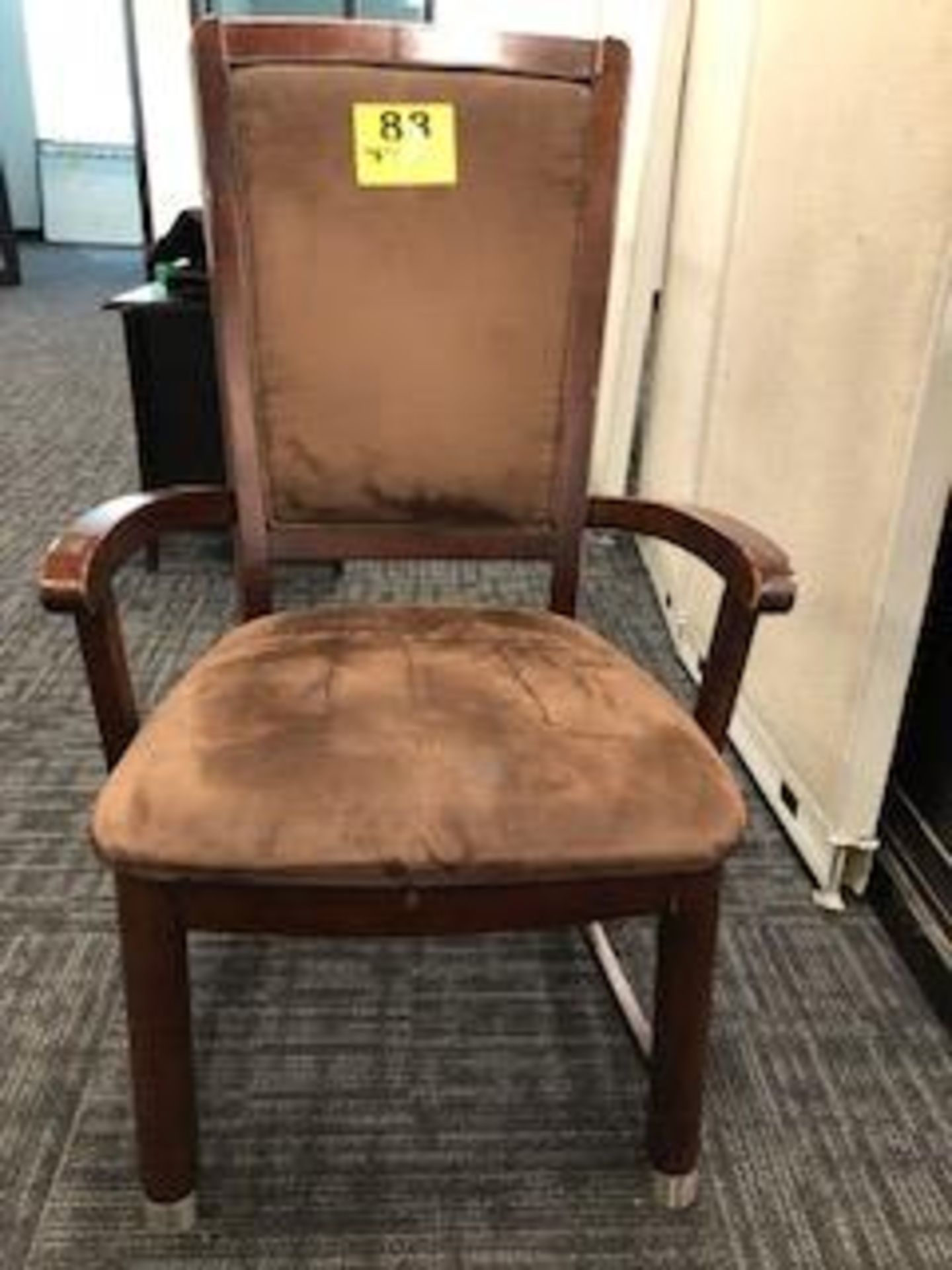 WOOD FRAME SIDE CHAIR