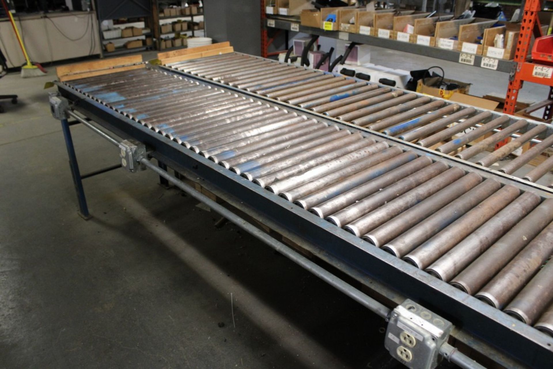 (2) SECTIONS 10' ROLLER CONVEYOR - Image 3 of 3