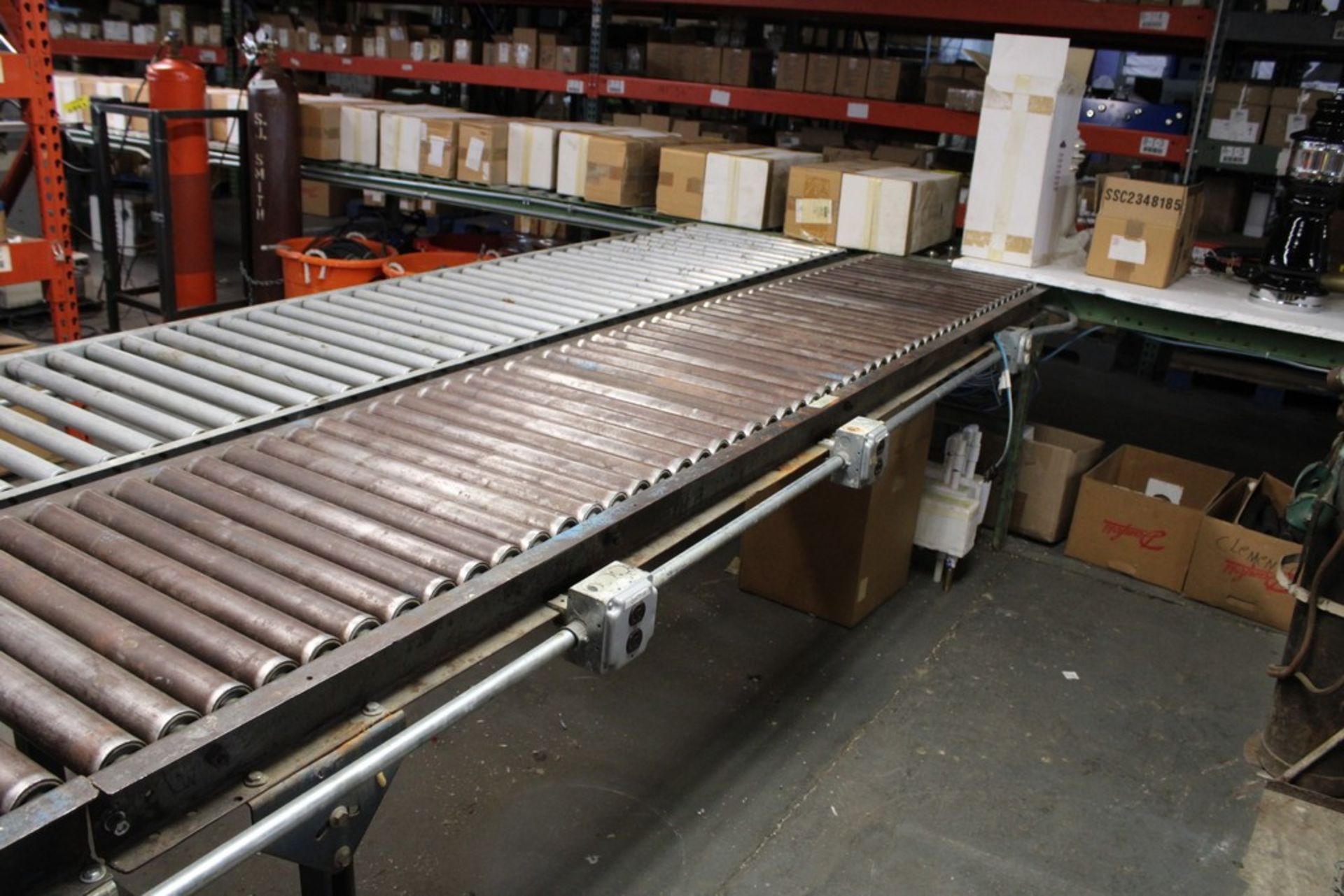 (2) SECTIONS 10' ROLLER CONVEYOR - Image 2 of 3