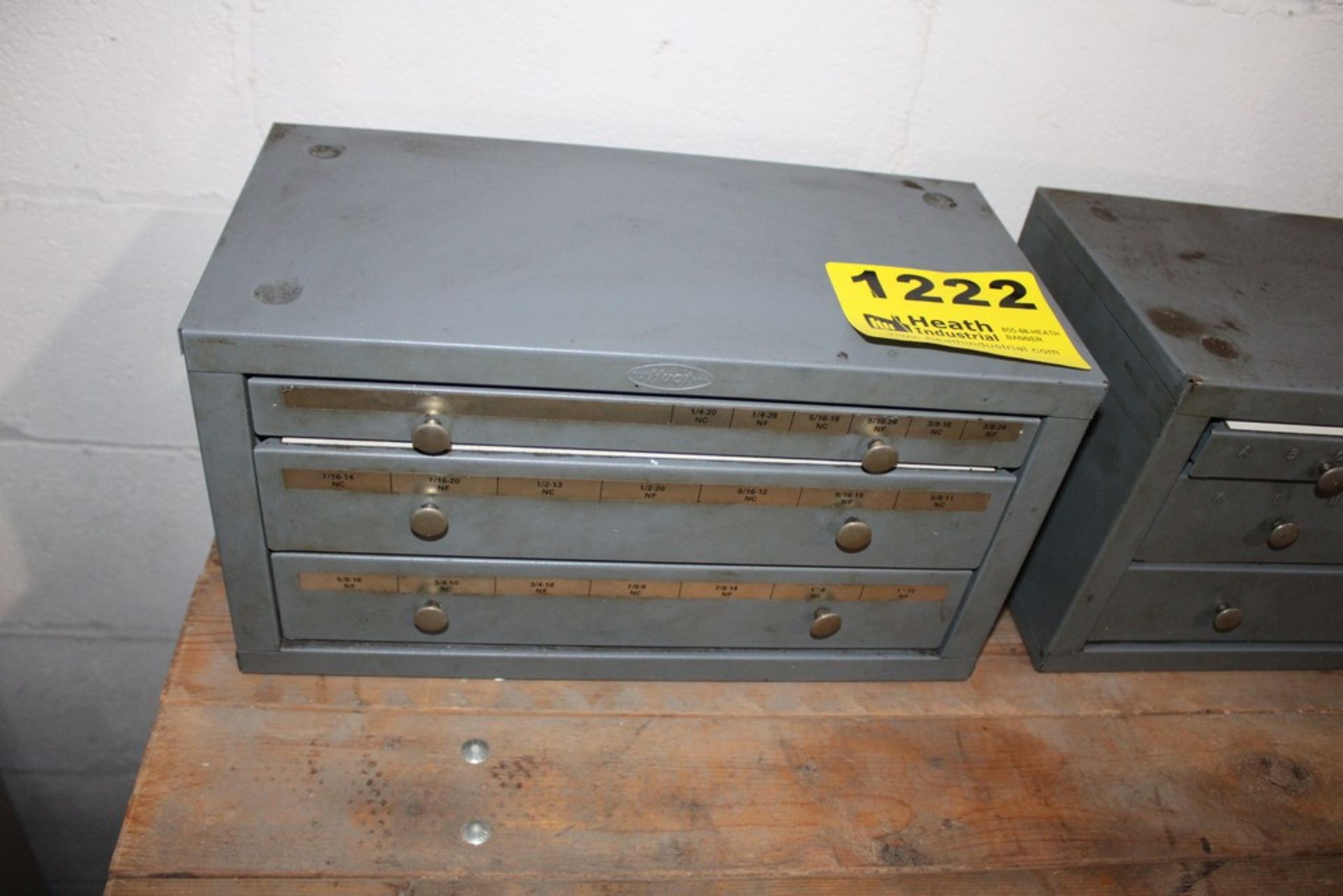 HUOT 3 DRAWER FRACTIONAL TAP CABINET WITH TAPS