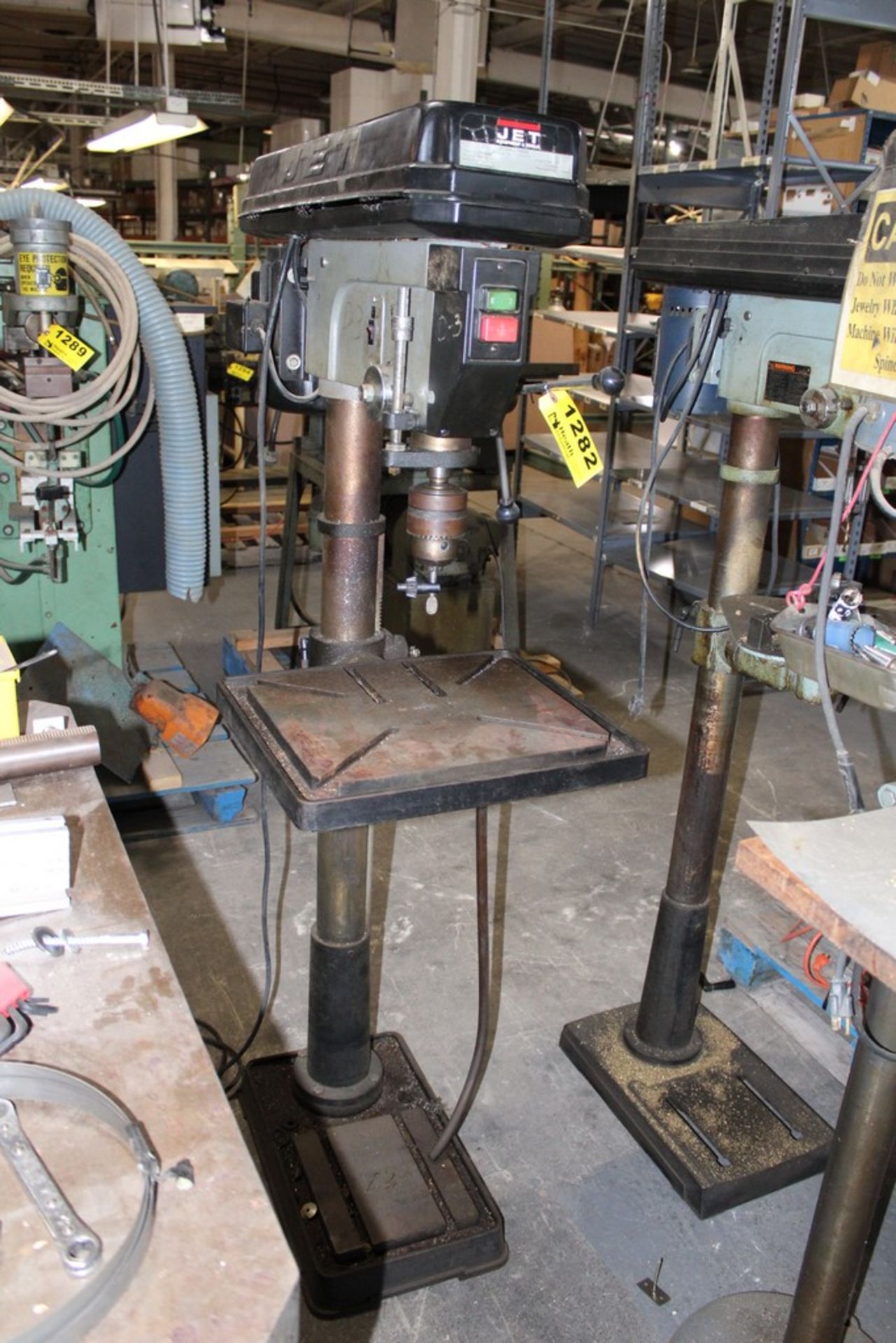 JET MODEL JDP-200F 20" FLOOR STANDING DRILL PRESS S/N 3541702