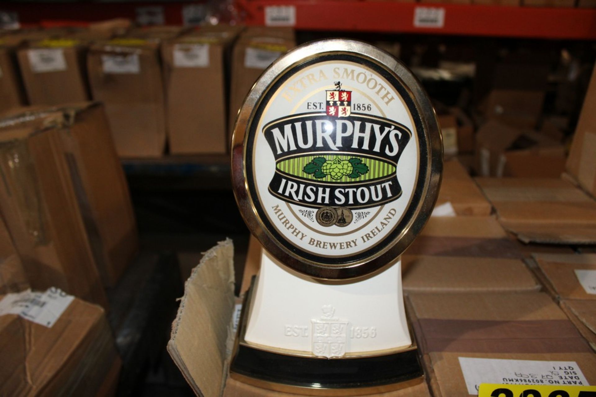 (3) MURPHY'S IRISH STOUT PEDESTAL LIGHTS