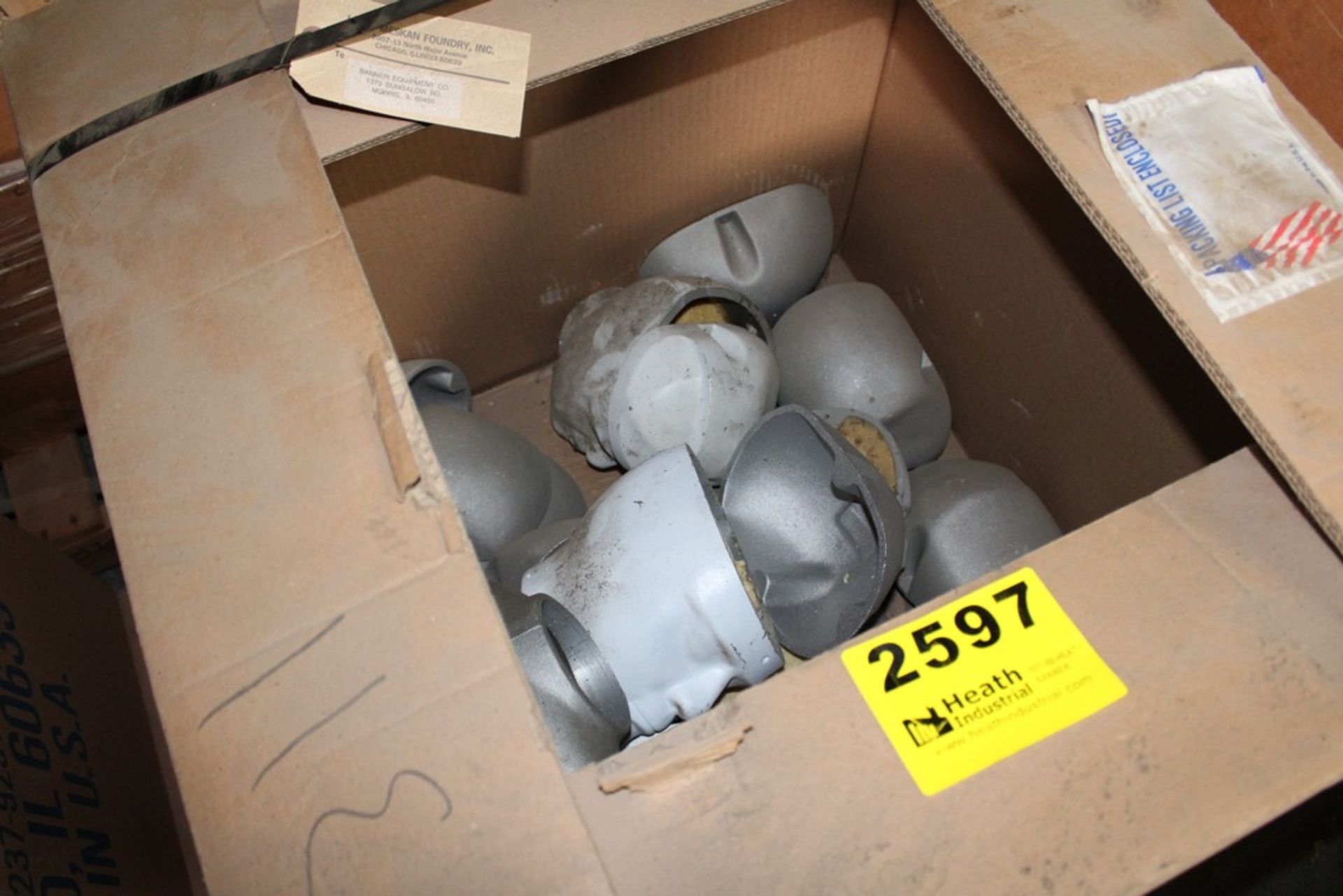 ASSORTED HEAD CASTINGS IN BOX