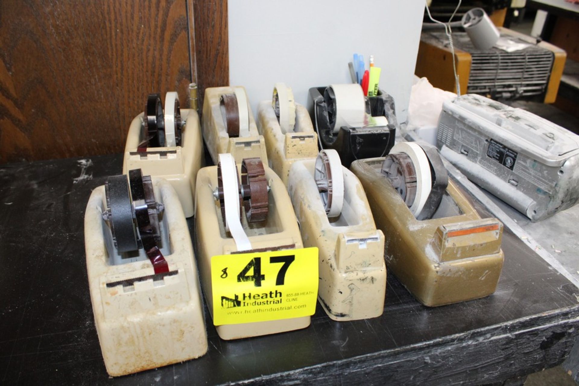 ASSORTED LARGE TAPE DISPENSERS