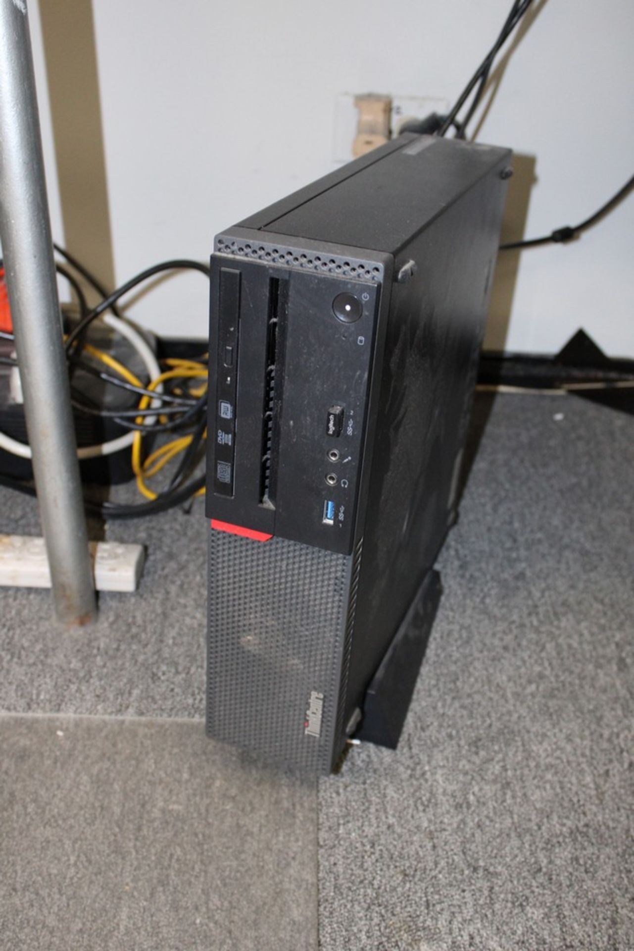 IBM THINKCENTRE PR6 DESKTOP COMPUTER, WITH INTEL CORE I5, FLATSCREEN MONITOR, KEYBOARD AND MOUSE - Image 2 of 2