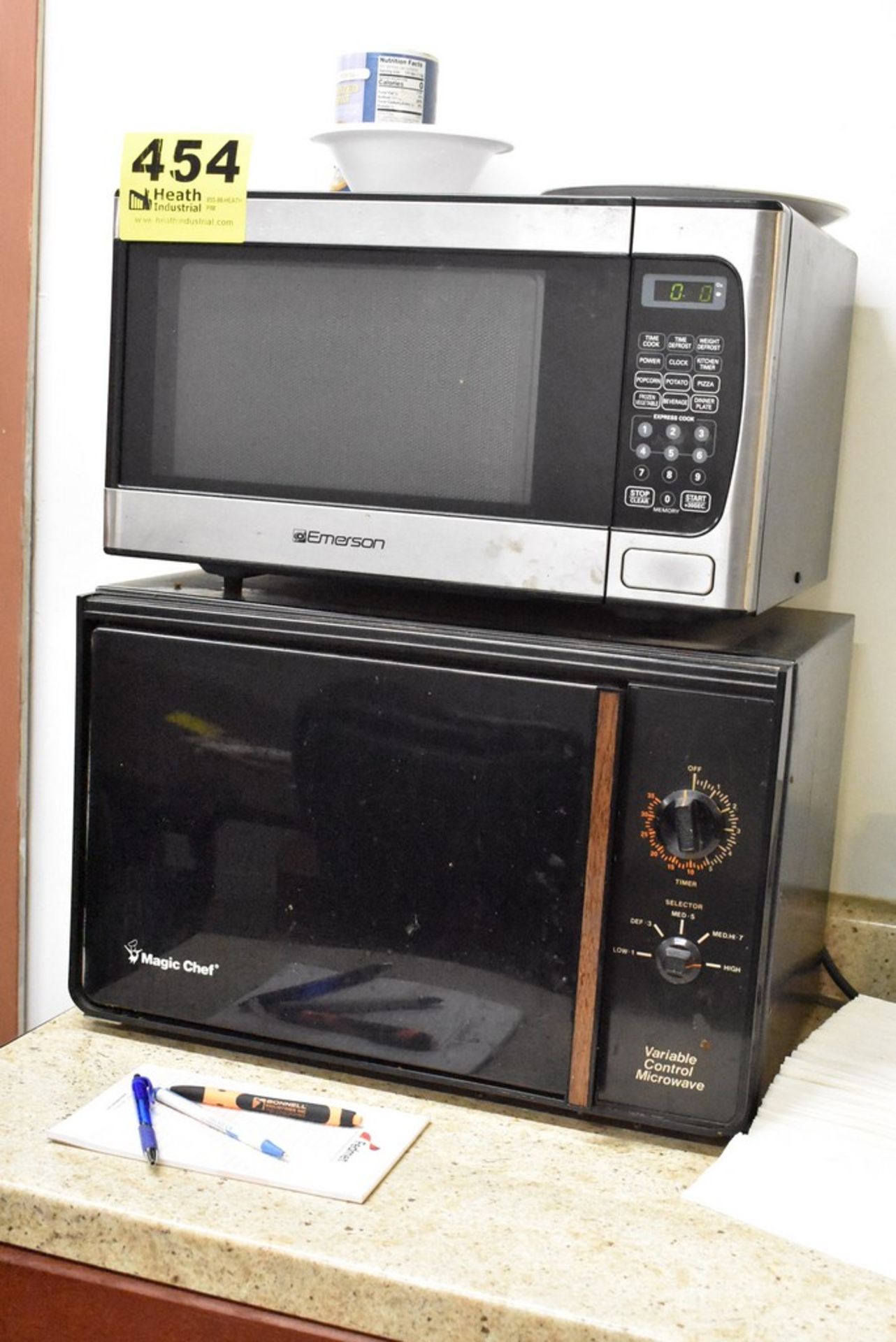 (2) MICROWAVE OVENS