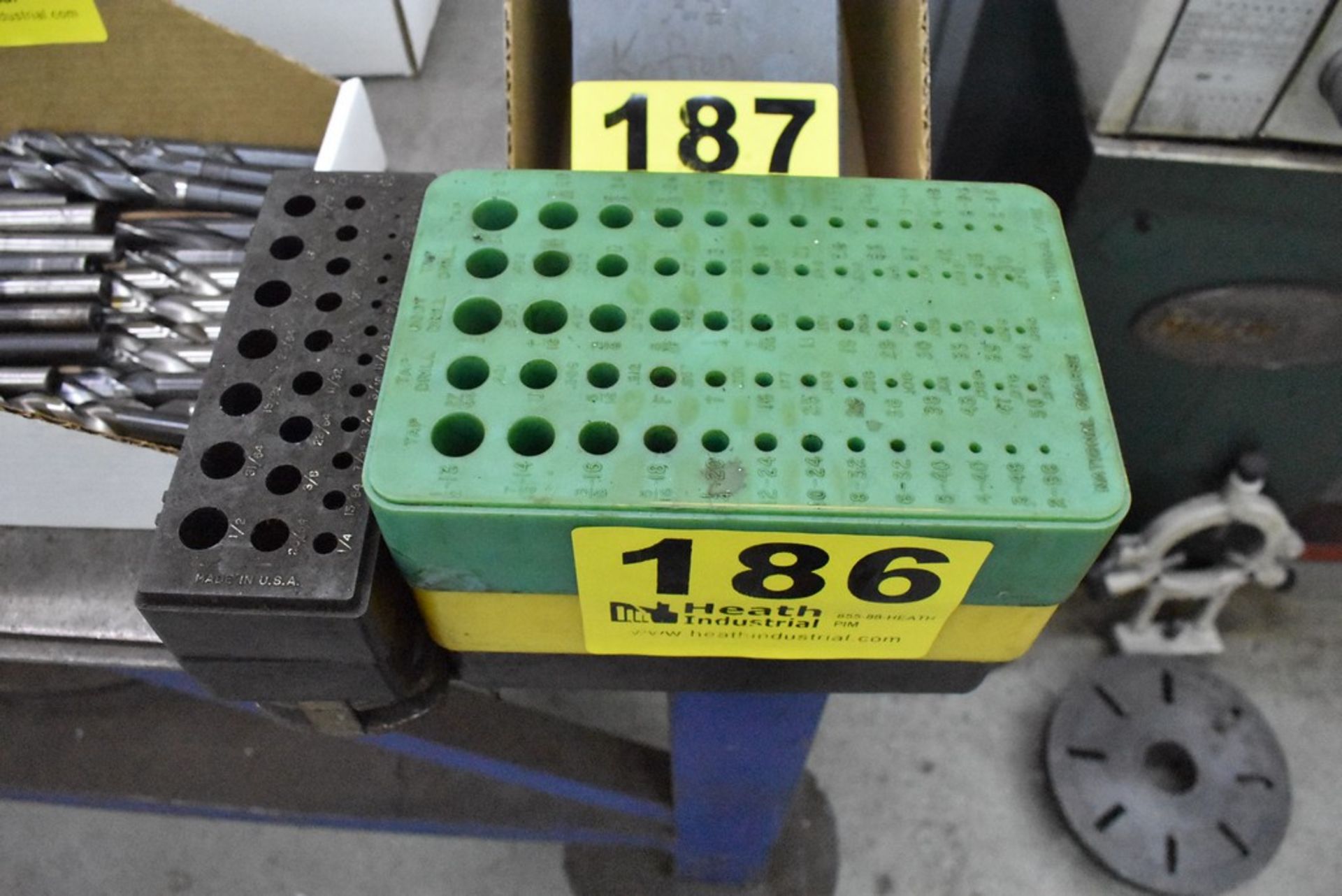(5) EMPTY DRILL INDEX BOXES