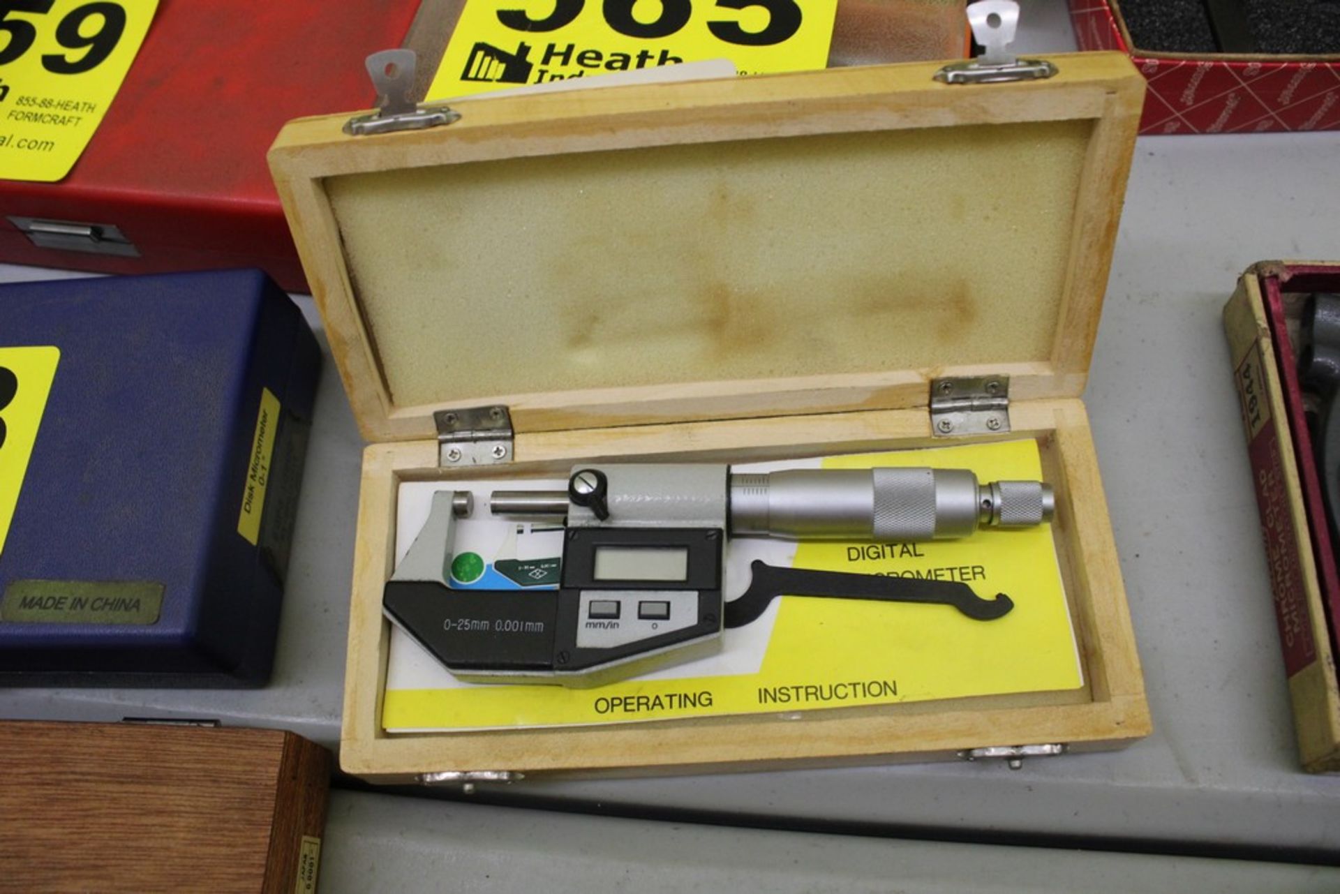 0-25MM ELECTRONIC DIGITAL MICROMETER