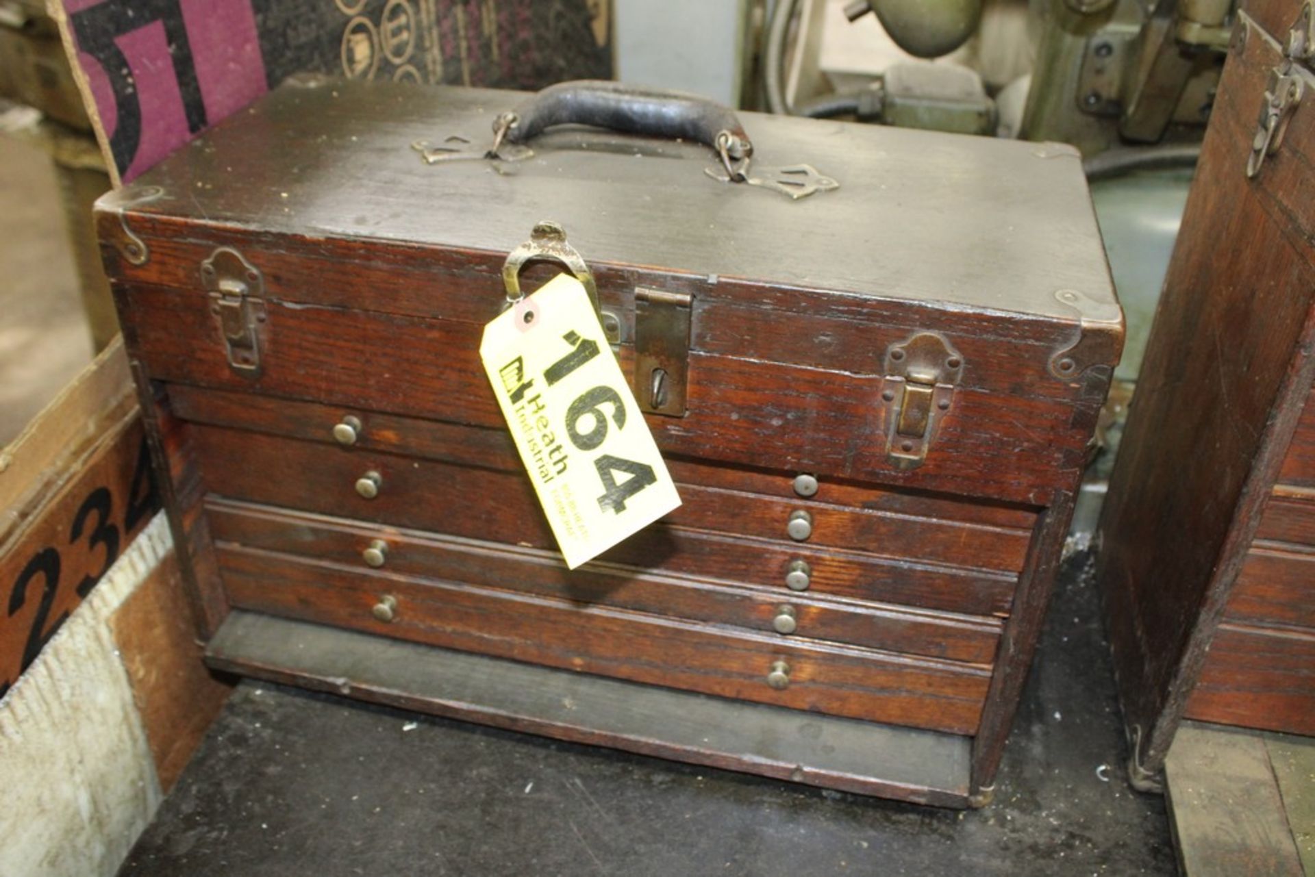 WOOD MACHINIST TOOL BOX