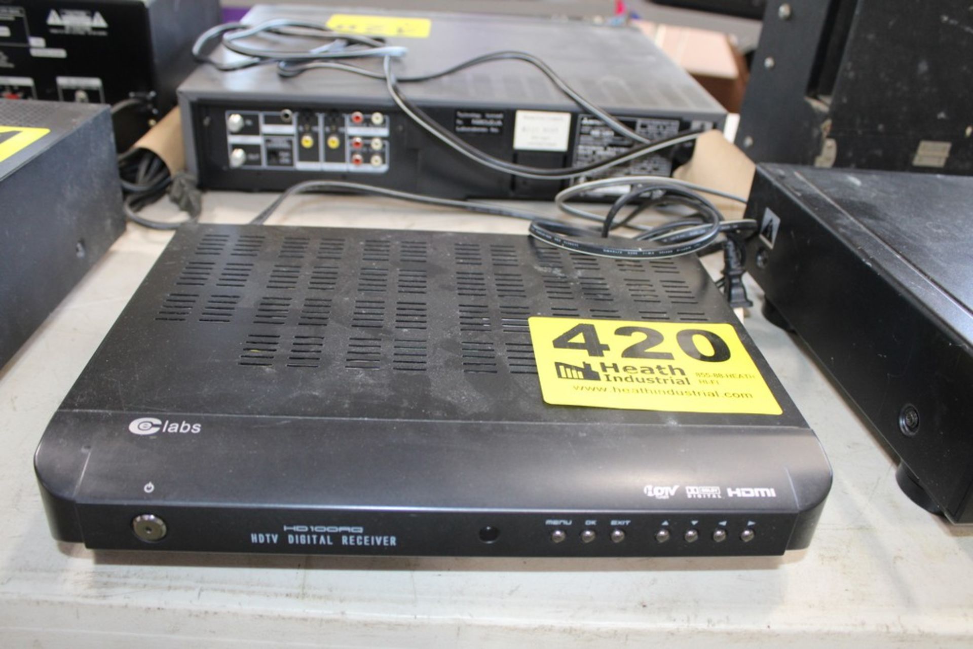 CE LABS MODEL HD100RQ HDTV DIGITAL RECEIVER