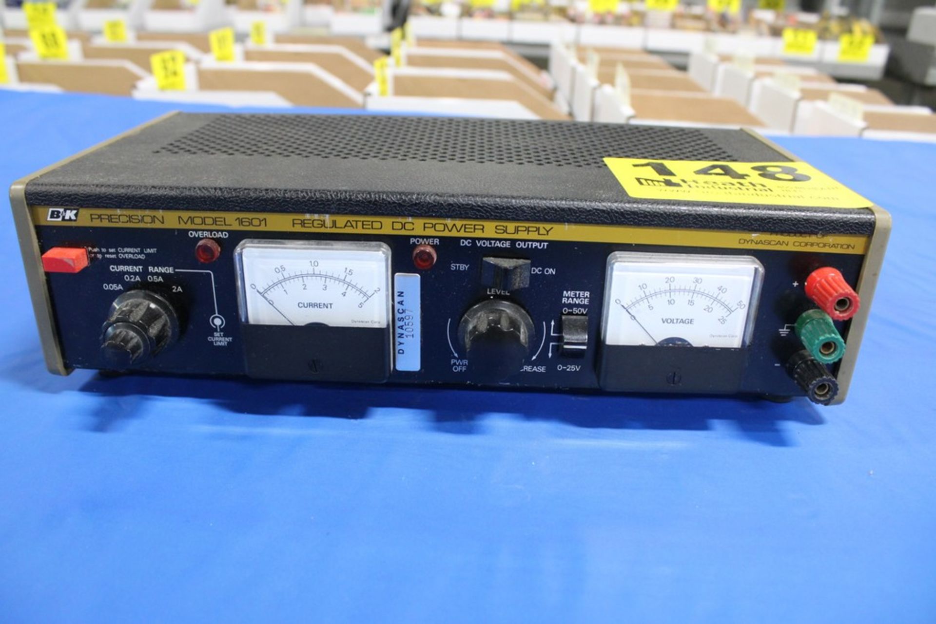 BK PRECISION MODEL 1601 REGULATED DC POWER SUPPLY - Image 2 of 3