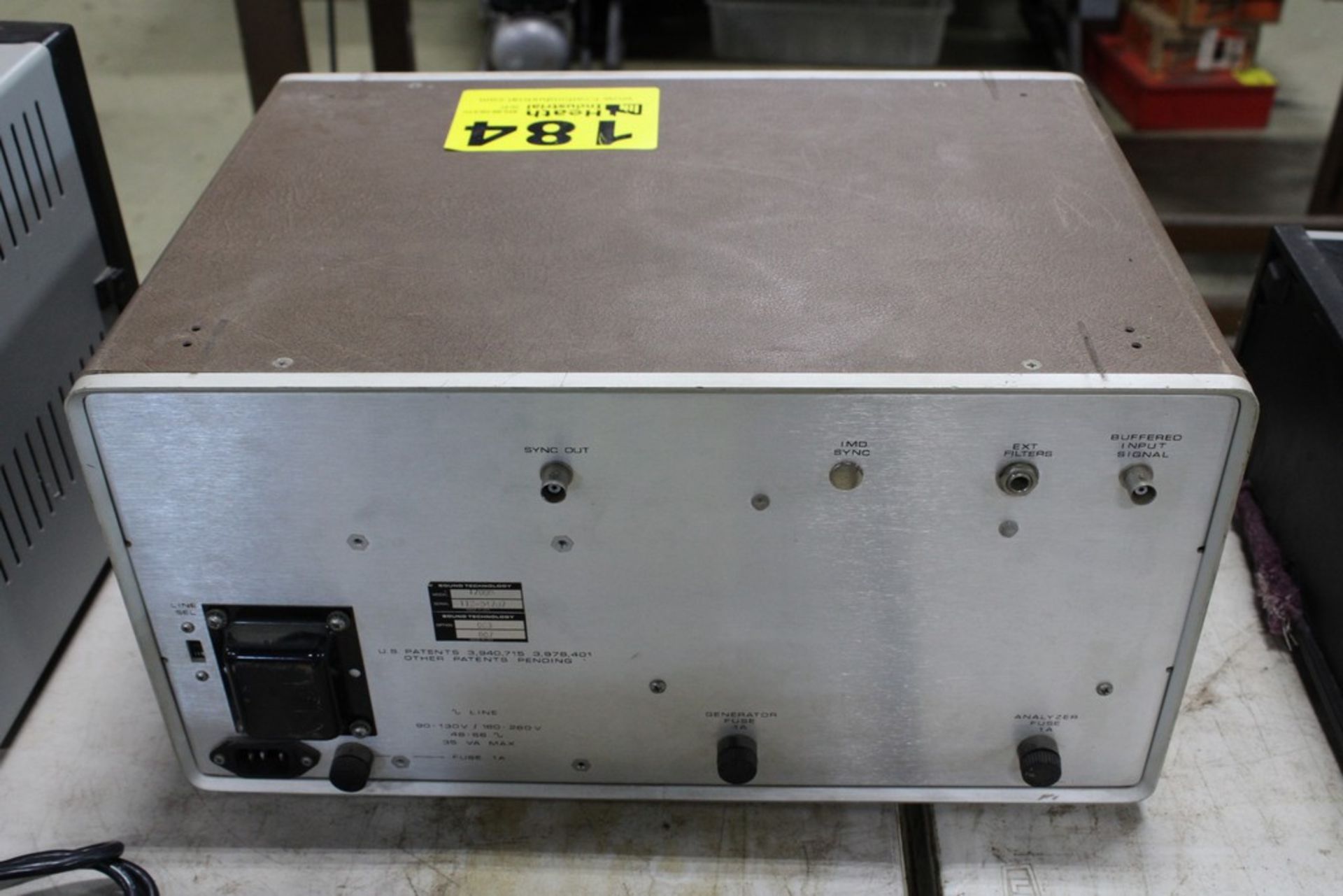 SOUND TECHNOLOGY MODEL 1700B DISTORTION MEASUREMENT SYSTEM - Image 3 of 3